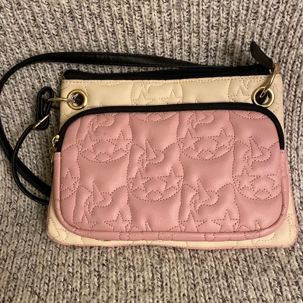 Luv Betsey cat unicorn crossbody purse